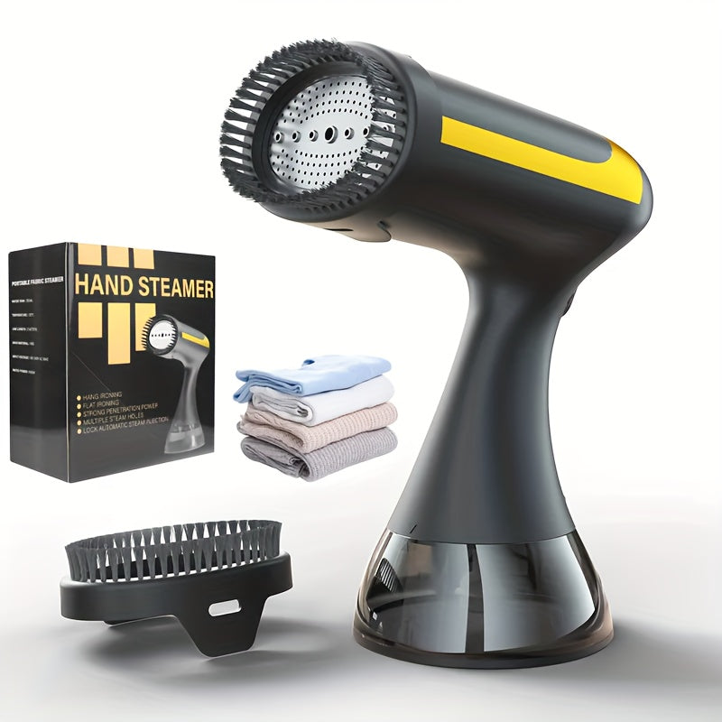 1500W Ferro a vapore portatile con serbatoio d'acqua da 300 ml - Spina europea 230V, compatto e leggero per uso domestico, non richiede batteria, ideale per tessuti delicati, ferro a vapore per abiti, design elegante, costruzione resistente