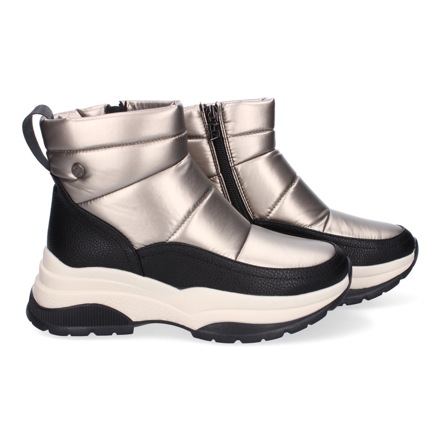 Stivaletti Piatti da Donna, Comodi ed Eleganti, Imbottiti con Chiusura a Zip Laterale