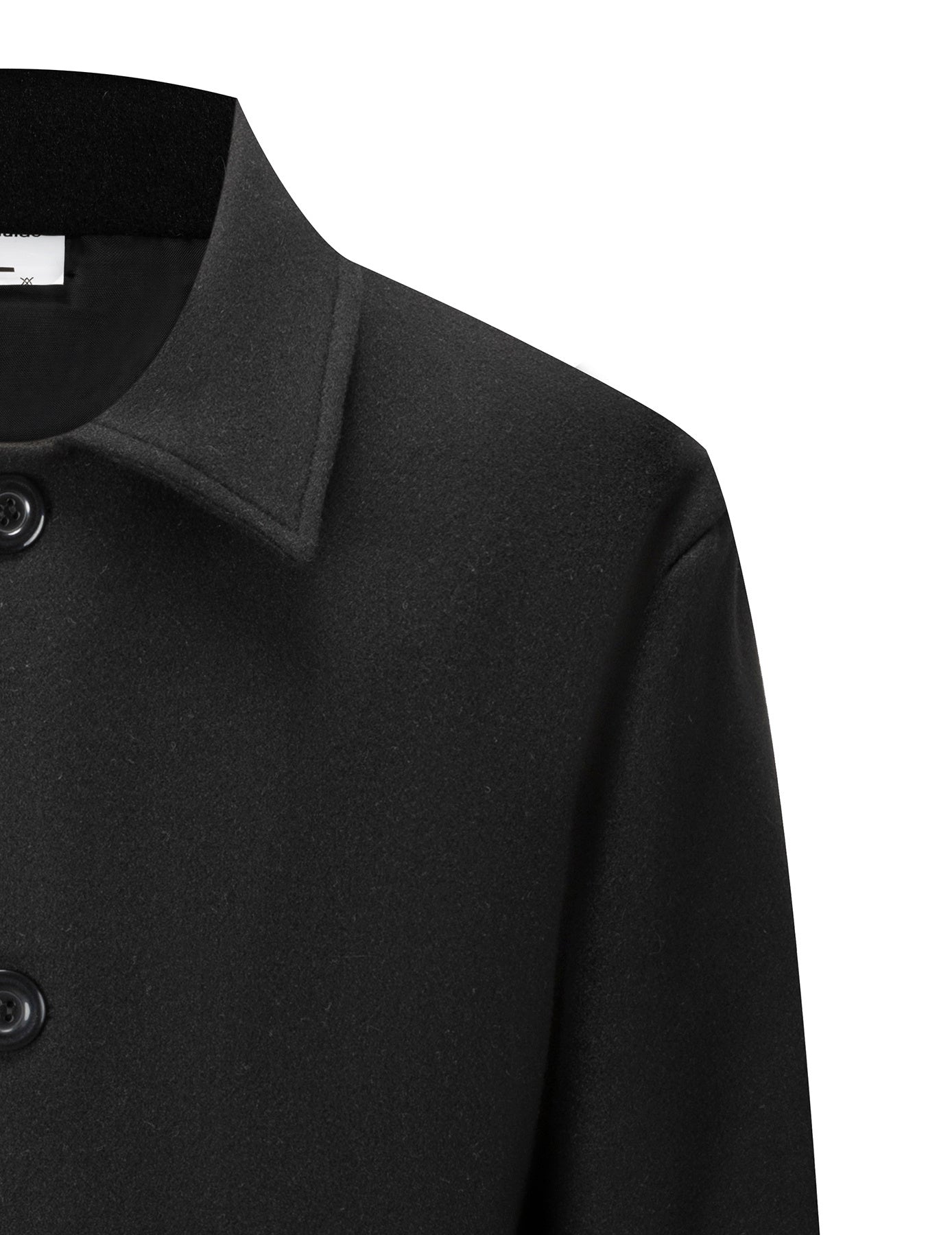 2025 Nuovo trench casual classico a tinta unita per uomo con doppie tasche, design semplice, stile papà elegante, resistente alle rughe, chiusura a singolo petto, leggero e di lusso, cappotto antivento per la primavera/autunno
