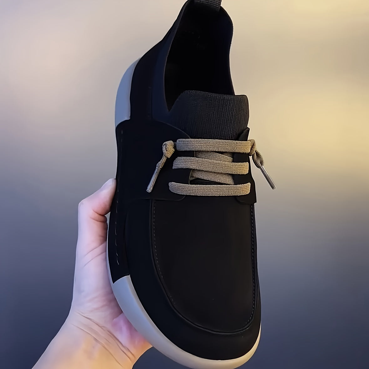 Scarpe Casual da Uomo Senza Lacci - Traspiranti, Resistenti e con Suola in Gomma Antiscivolo per Attività all'Aperto