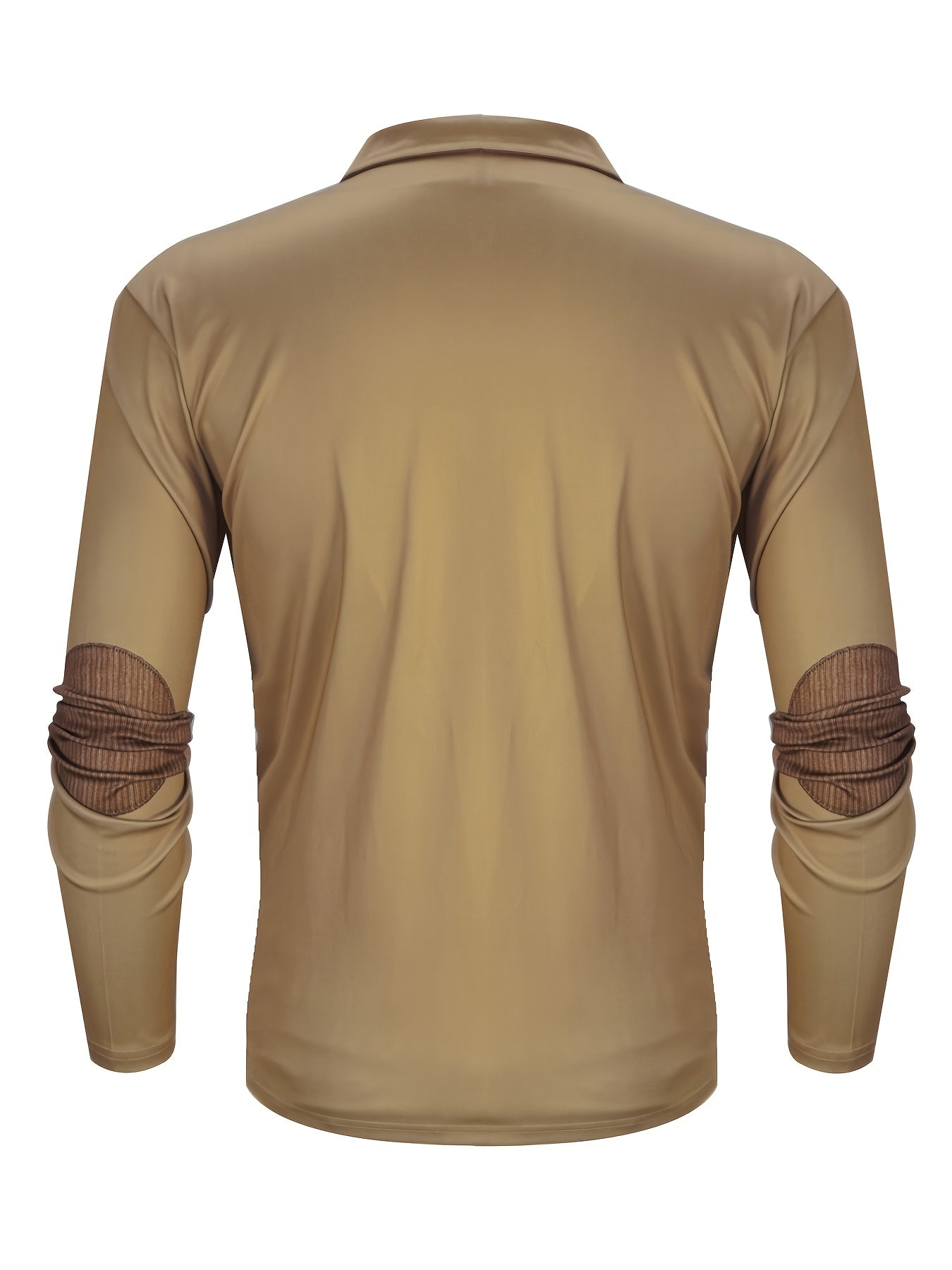 Maglietta polo a maniche lunghe con stampa di vela vintage per uomo, casual in poliestere 100% con maglia, vestibilità regolare con colletto a revers e zip, leggermente elasticizzata, 180 g/m² - Collezione autunnale