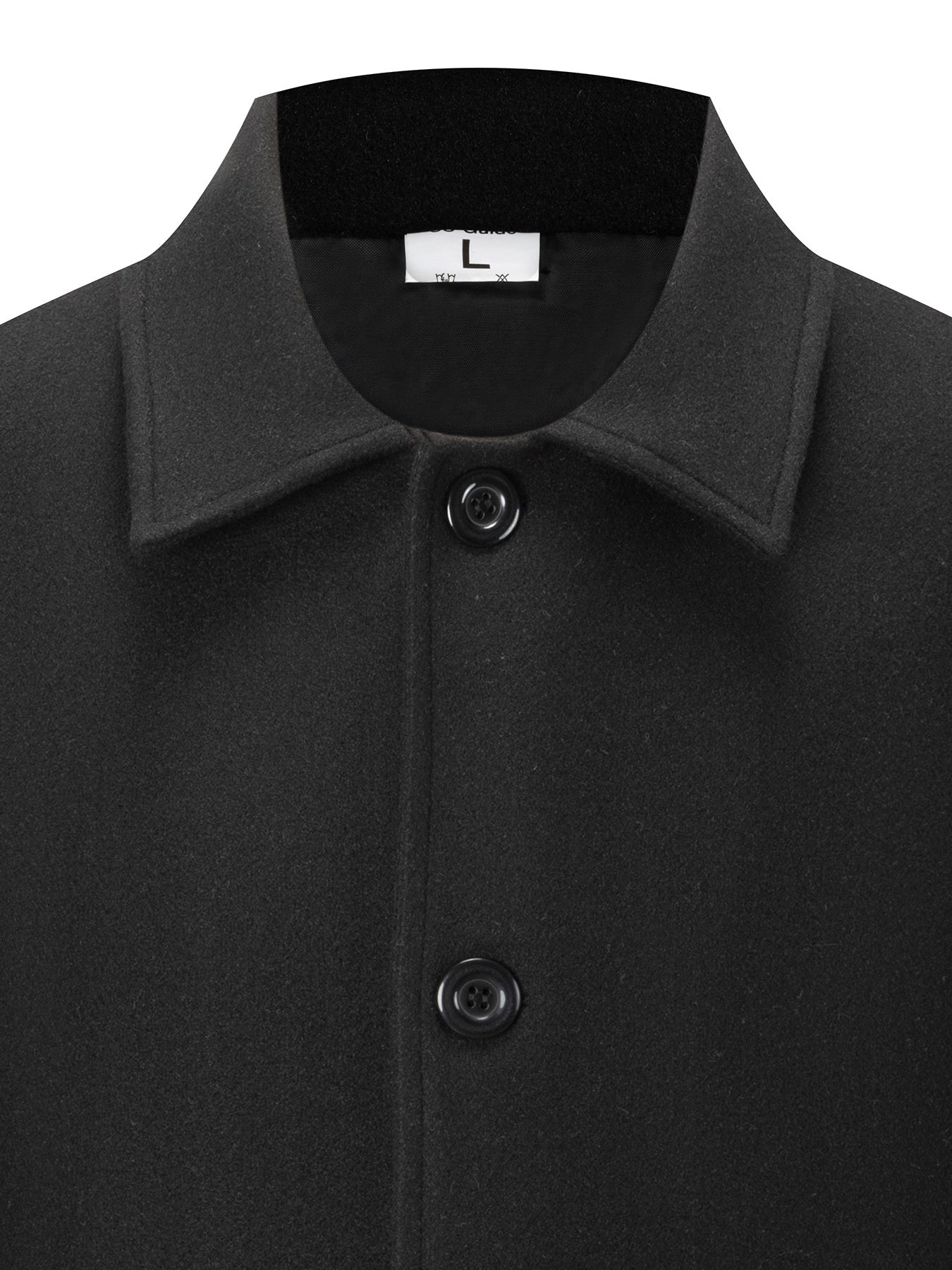2025 Nuovo trench casual classico a tinta unita per uomo con doppie tasche, design semplice, stile papà elegante, resistente alle rughe, chiusura a singolo petto, leggero e di lusso, cappotto antivento per la primavera/autunno