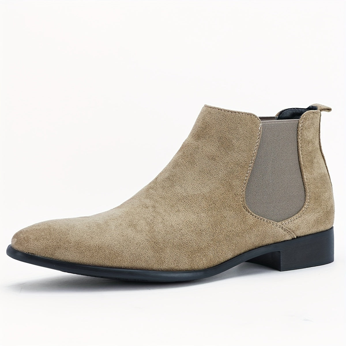 Stivaletti Chelsea da uomo Stivaletti eleganti Stivaletti casual Stivaletti alla caviglia Slip On Scarpe eleganti per campeggio all'aperto