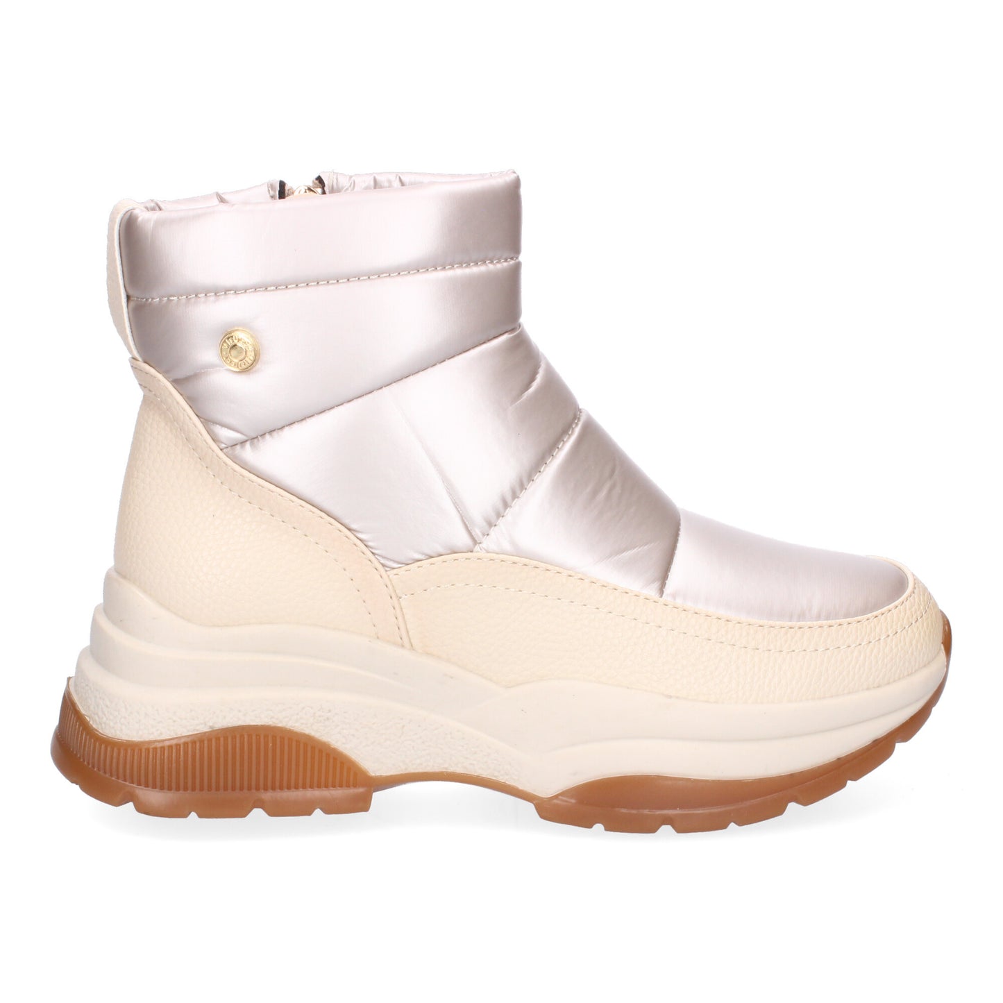 Stivaletti Piatti da Donna, Comodi ed Eleganti, Imbottiti con Chiusura a Zip Laterale