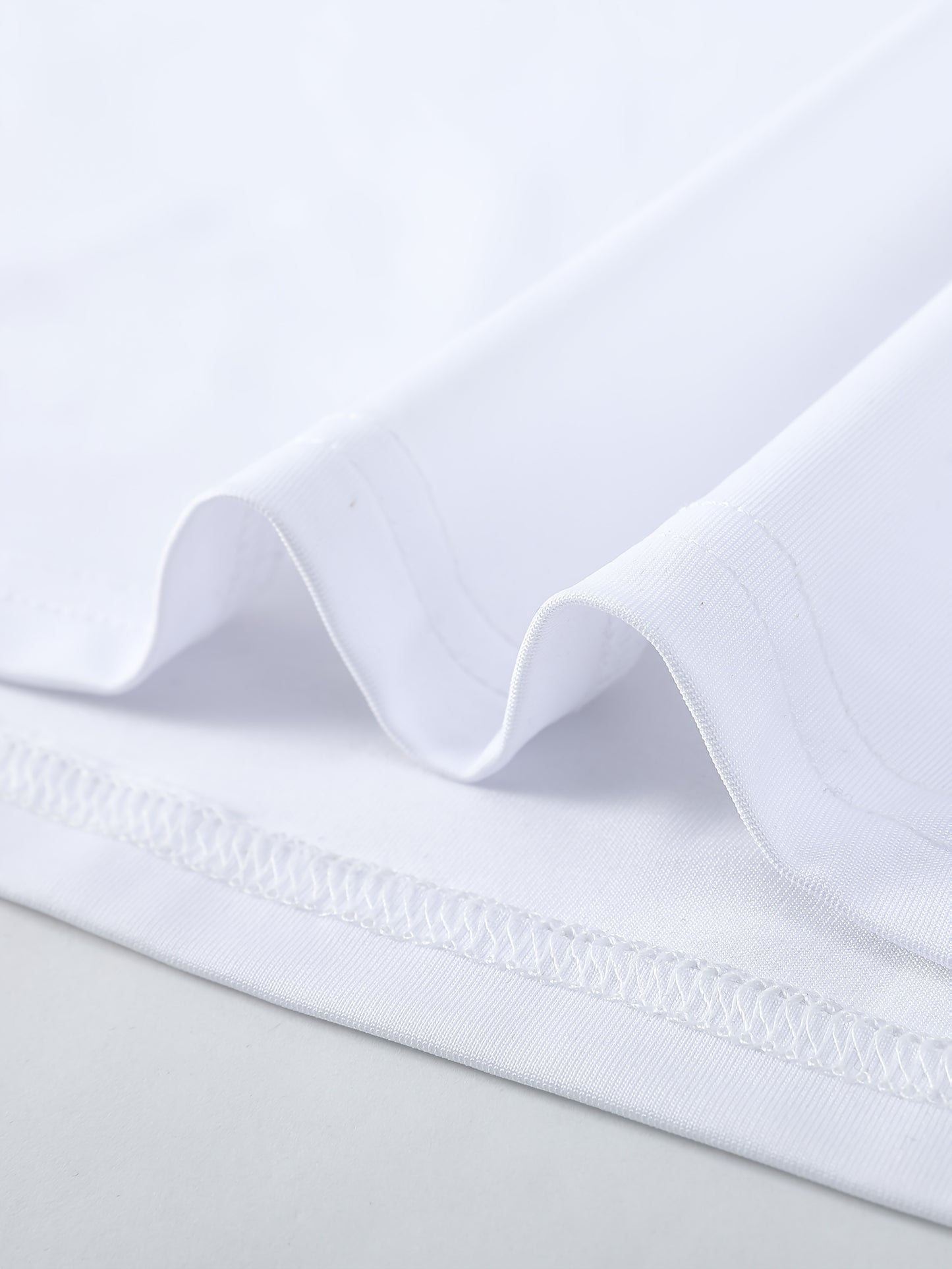 T-shirt da uomo 100% con scollo a V e maniche corte - T-shirt casual estivo traspirante, vestibilità regolare, bianco solido, medio stretch per abbigliamento casual, comodo e alla moda, T-shirt da tutti i giorni | T-shirt con scollo a V | Tessuto medio st