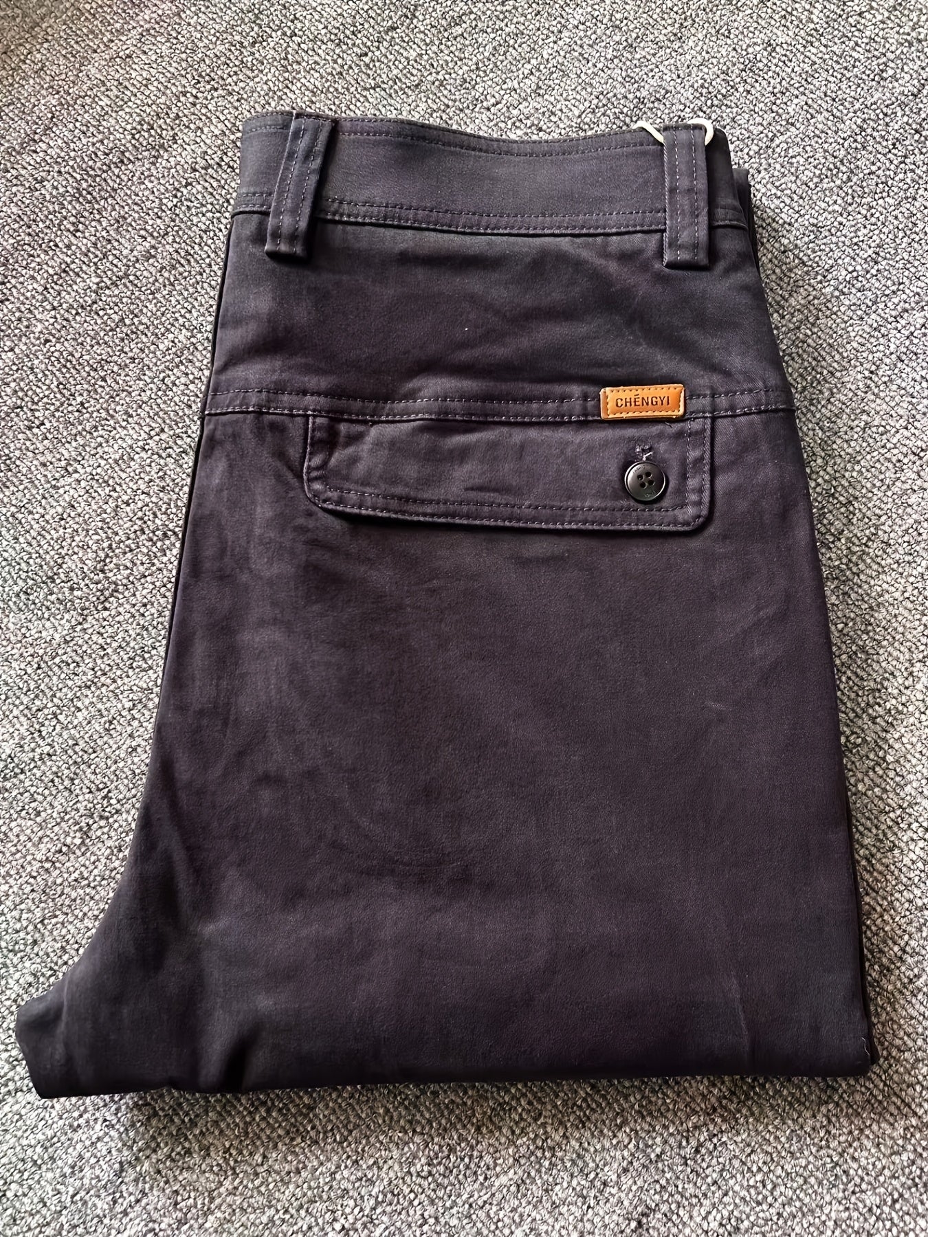 Pantaloni Uomo Autunno 2024, Business Casual di Alta Qualità in Cotone a Gamba Dritta Elasticizzata per Lavoro e Tempo Libero. Stile Moderna, Vestibilità Sartoriale Tessuto Traspirante. Ideali Per Impiegati E Abbigliamento Metropolitano