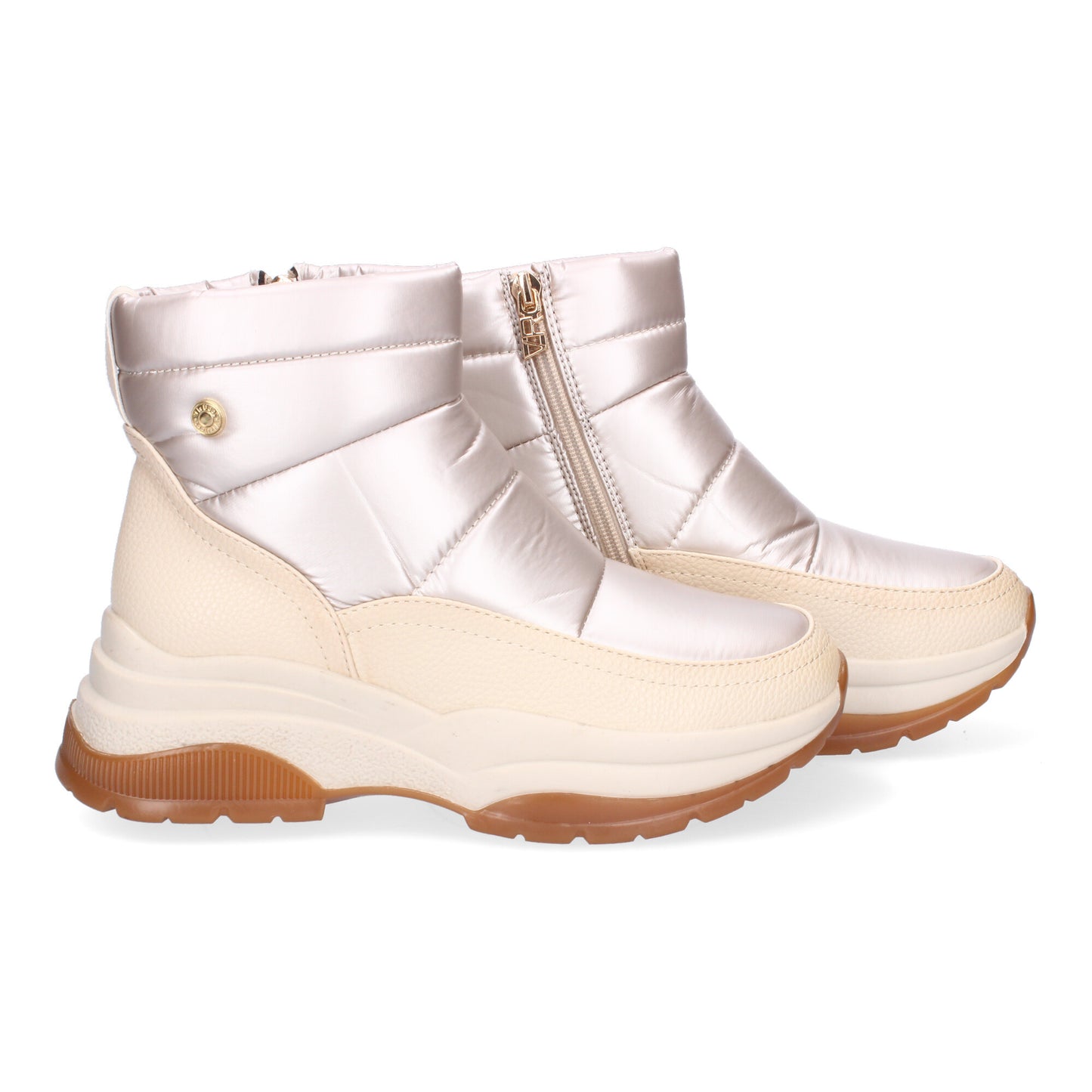 Stivaletti Piatti da Donna, Comodi ed Eleganti, Imbottiti con Chiusura a Zip Laterale