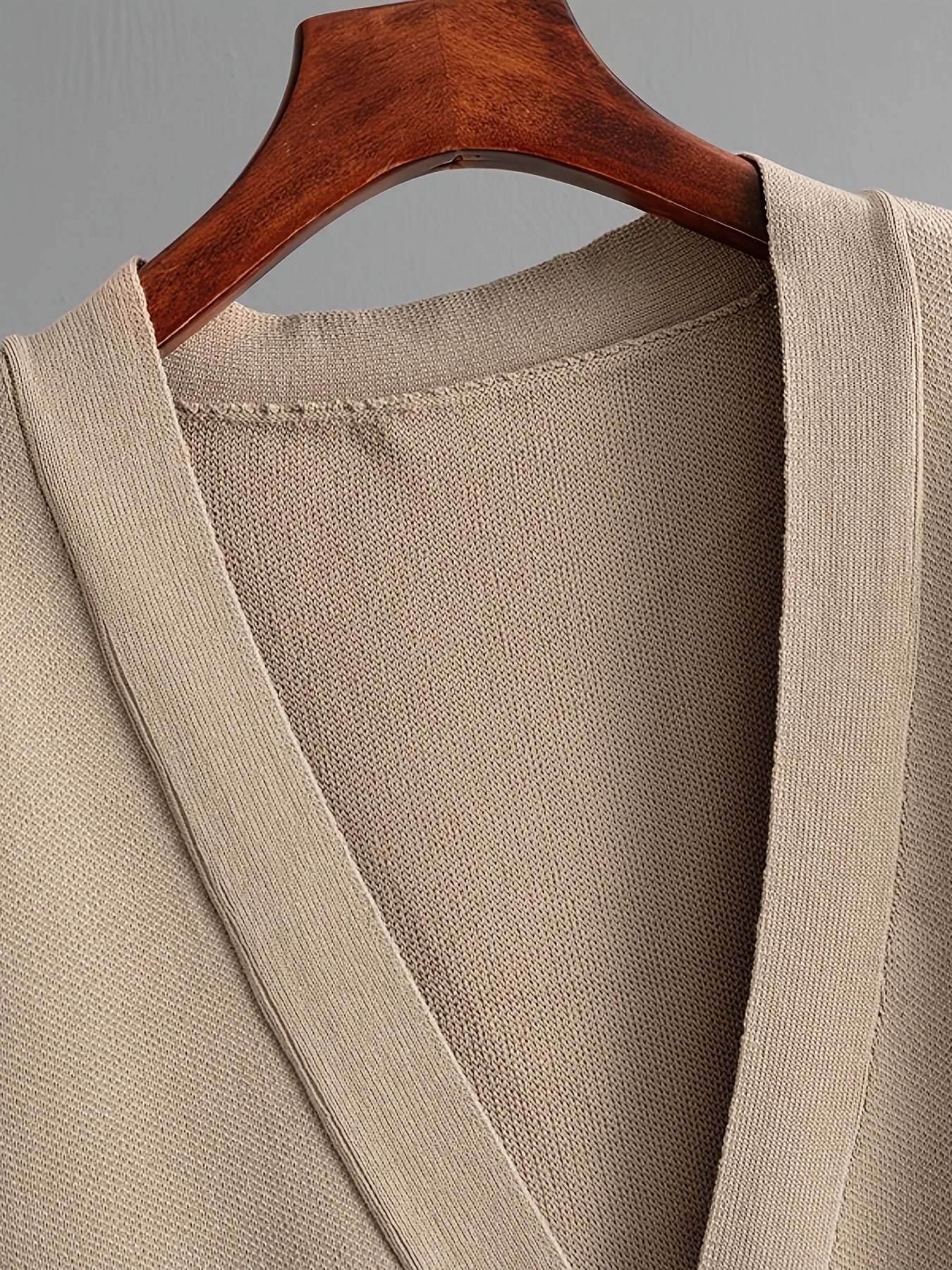 Pullover con bottoni a diamante d'argento - Cardigan a maniche lunghe - Pantaloni a gamba larga - Set di due pezzi - Set elegante per donne - Top con bottoni nascosti, pullover a maniche lunghe, top invernali morbidi e caldi per donne - Moda sottile - Abi