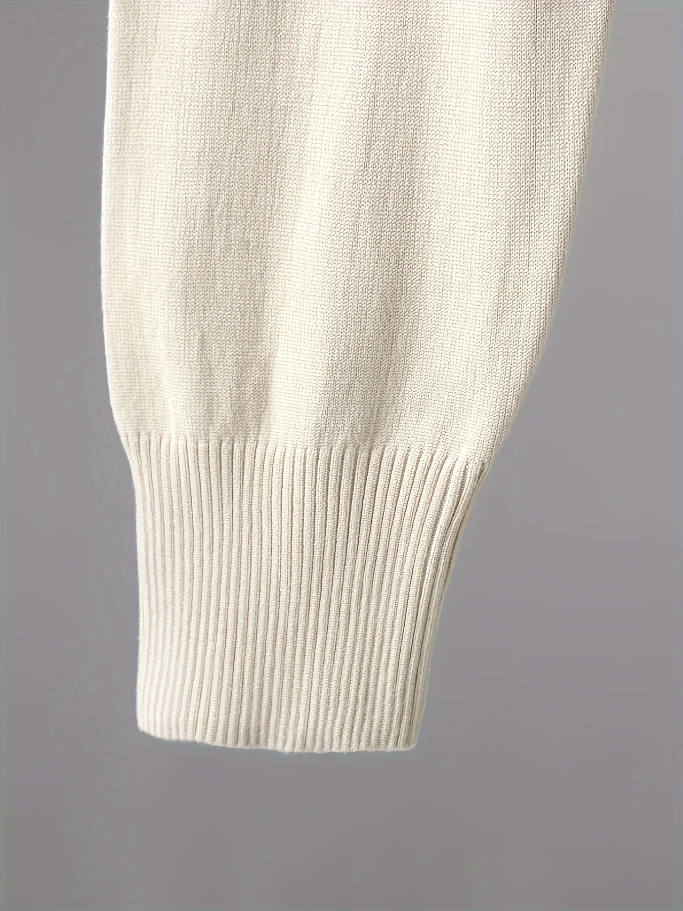 Set a due pezzi, maglione casual a maniche lunghe e pantaloni a V con scollo, senza cintura, lunghezza regolare delle maniche, pantaloni lunghi
