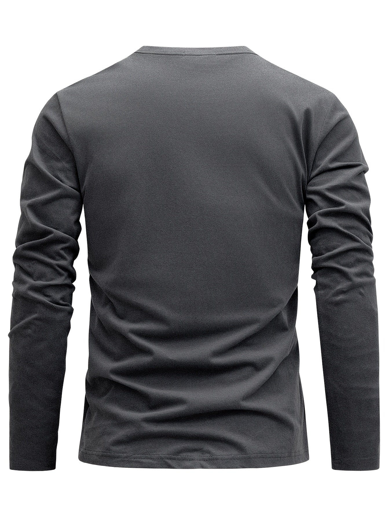 3 Pezzi Magliette 100% Cotone, Collo Tondo Design Casual con Leggera Elasticità Manica Lunga, Sportswear Puro in Jersey per Donna, 100% Personalizzabile Abbigliamento da Relax Outfit Quotidiano Semplice Classico Traspirante Morbido Modellato Multipack Pal