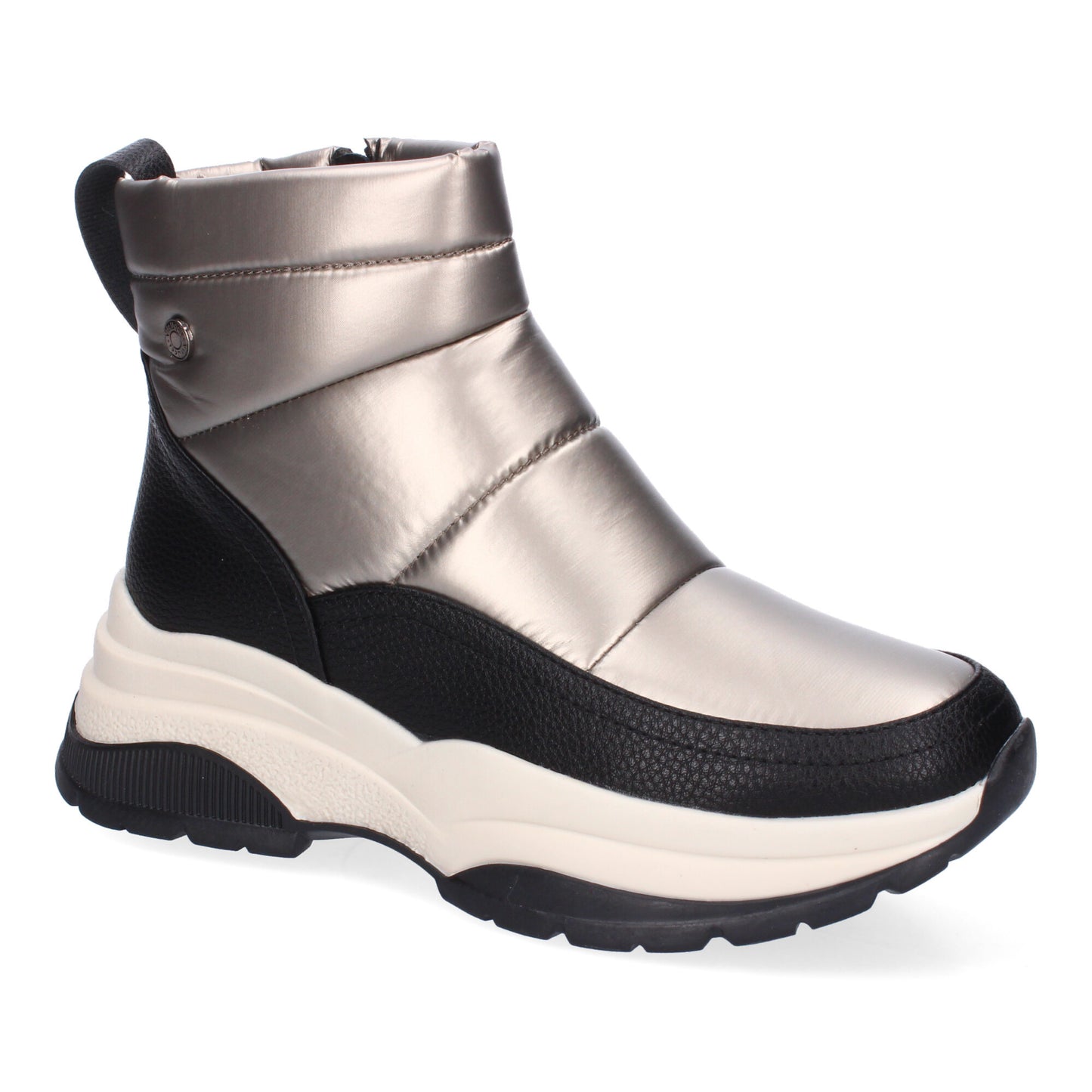 Stivaletti Piatti da Donna, Comodi ed Eleganti, Imbottiti con Chiusura a Zip Laterale