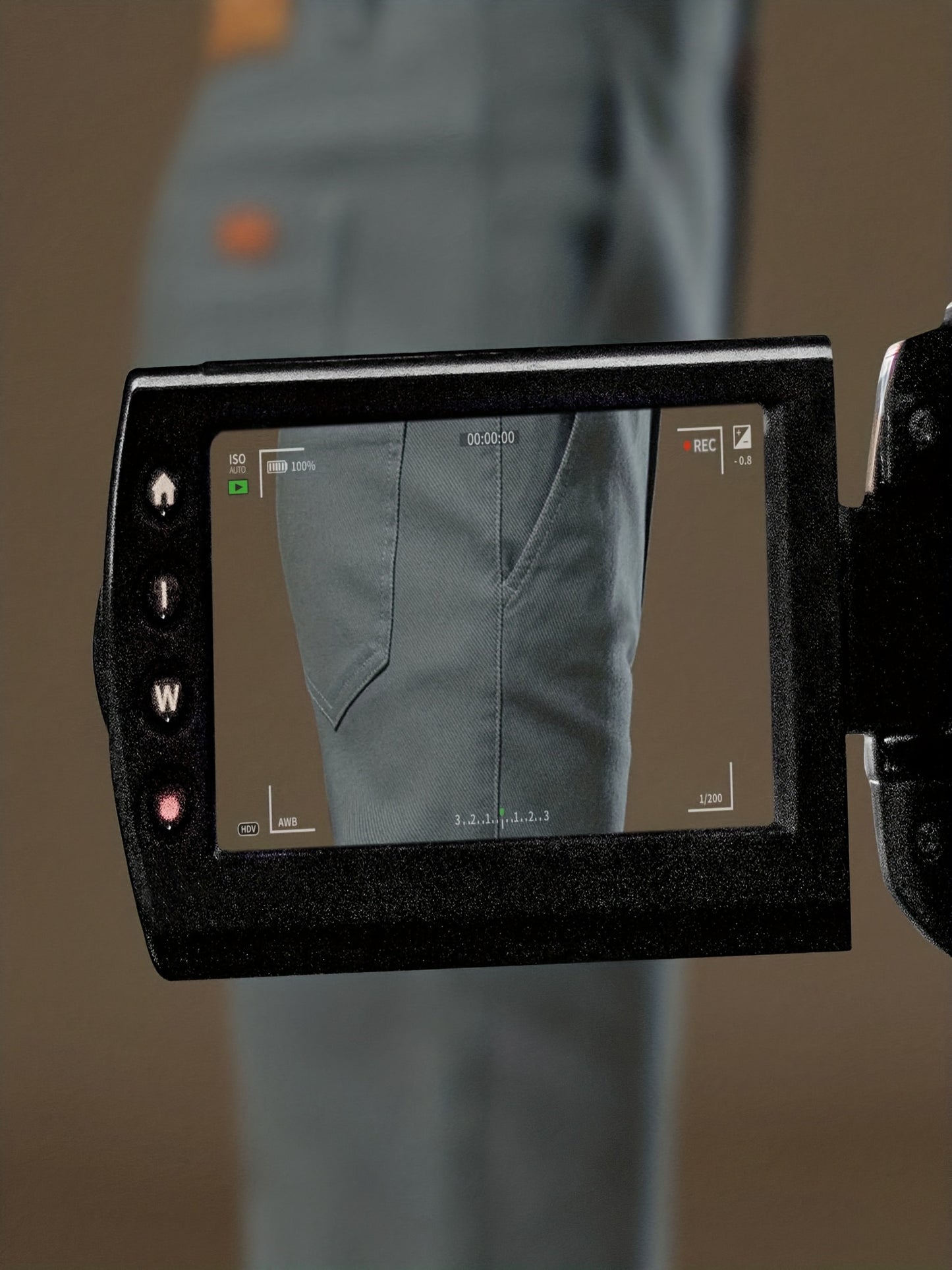 Pantaloni Casual Uomo in Cotone Pesante con Vita Elastica - Beige Tinta Unita, Gamba Larga e Passanti per Cintura, Morbidi Comodi da Inverno Ideali per Ufficio, Eventi Formali & Abbigliamento Quotidiano, Lavabile a Macchina (Lunghezza Regolare)