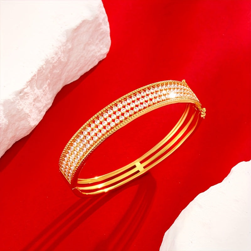 Un bracciale di lusso con brillanti in zirconia a stella piena in argento 925 per le signore, ideale per l'estate. Include un regalo classico e ipoallergenico per la cena, con scatola regalo esclusiva. Perfetto per Natale, San e Pasqua.