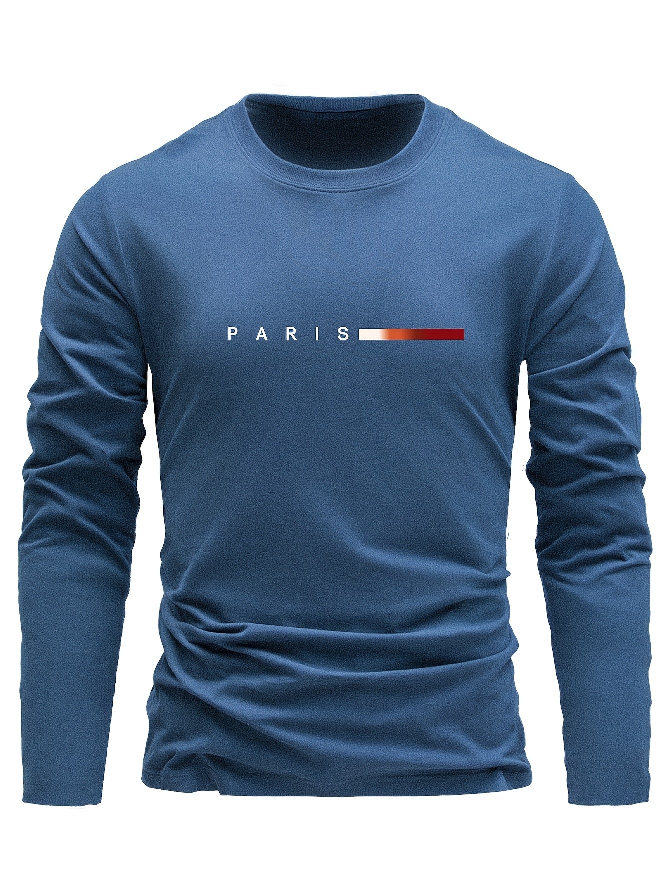 3 Pezzi Magliette Uomo Manica Lunga 100% Cotone, Versatili ed Eleganti per Primavera/Autunno Abbigliamento Autunnale Outfit Quotidiano T-Shirt Classico Design Minimalista Stoffa Traspirante Cuciture Resistenti Confezione Multipla Camicie da Donna Indument