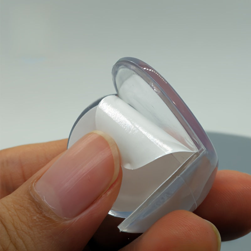 10pz Protezioni Angolari in Silicone Trasparente - Paracolpi di Sicurezza Anticollisione con Adesivo Forte, Protettori per Mobili Resistenti per Casa e Ufficio, Prevenzione Infortuni | Design Trasparente | Protezione Flessibile, Protettore d'Angolo per Mo
