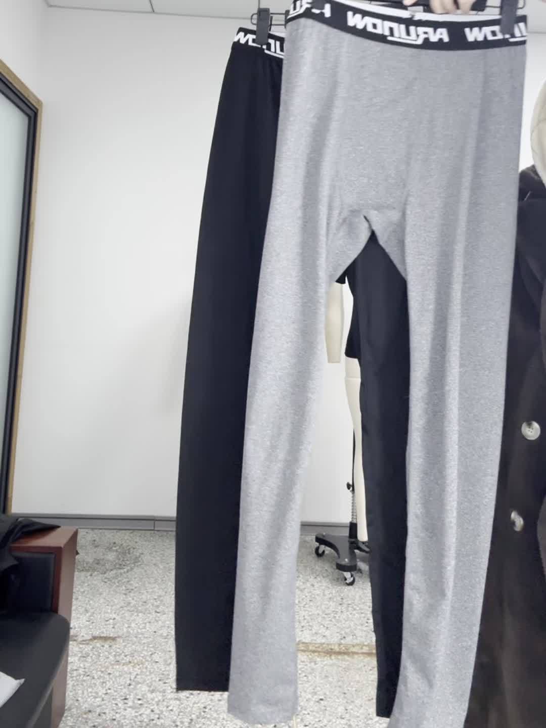 2 pezzi di leggings in pile per uomo, vita alta e elastica, pantaloni stretti, vestibilità slim per uomo, pantaloni lunghi caldi, pantaloni autunnali