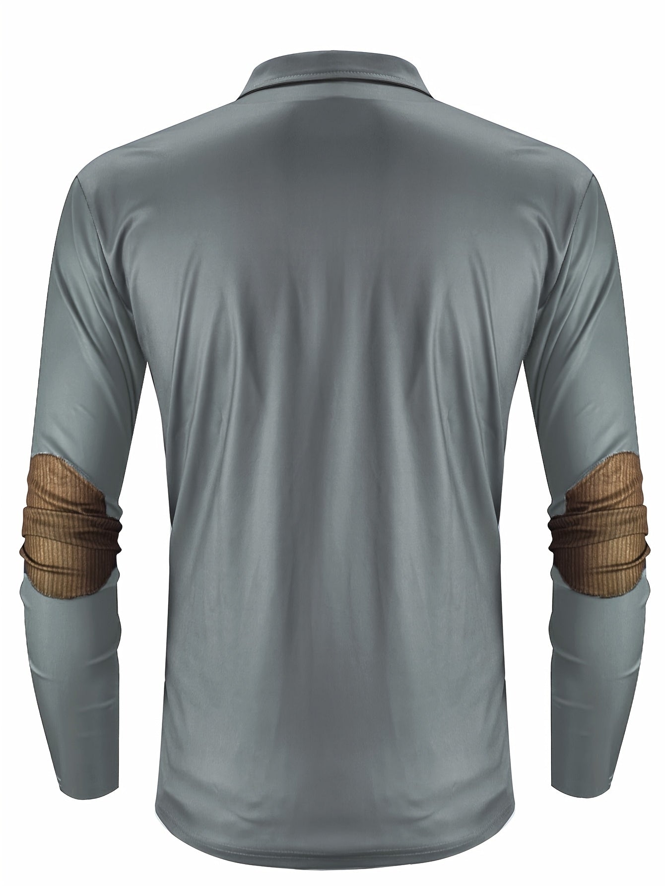 Maglietta polo a maniche lunghe con stampa di vela vintage per uomo, casual in poliestere 100% con maglia, vestibilità regolare con colletto a revers e zip, leggermente elasticizzata, 180 g/m² - Collezione autunnale