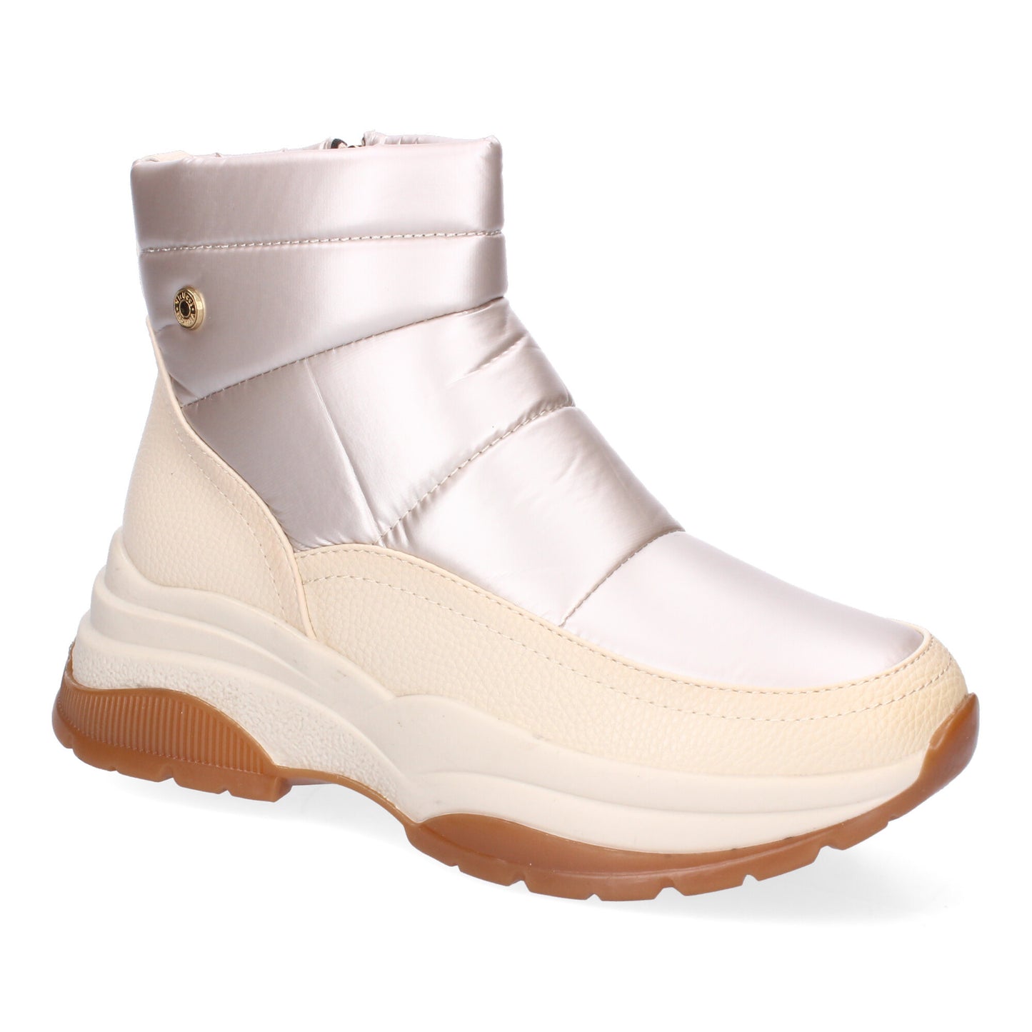 Stivaletti Piatti da Donna, Comodi ed Eleganti, Imbottiti con Chiusura a Zip Laterale