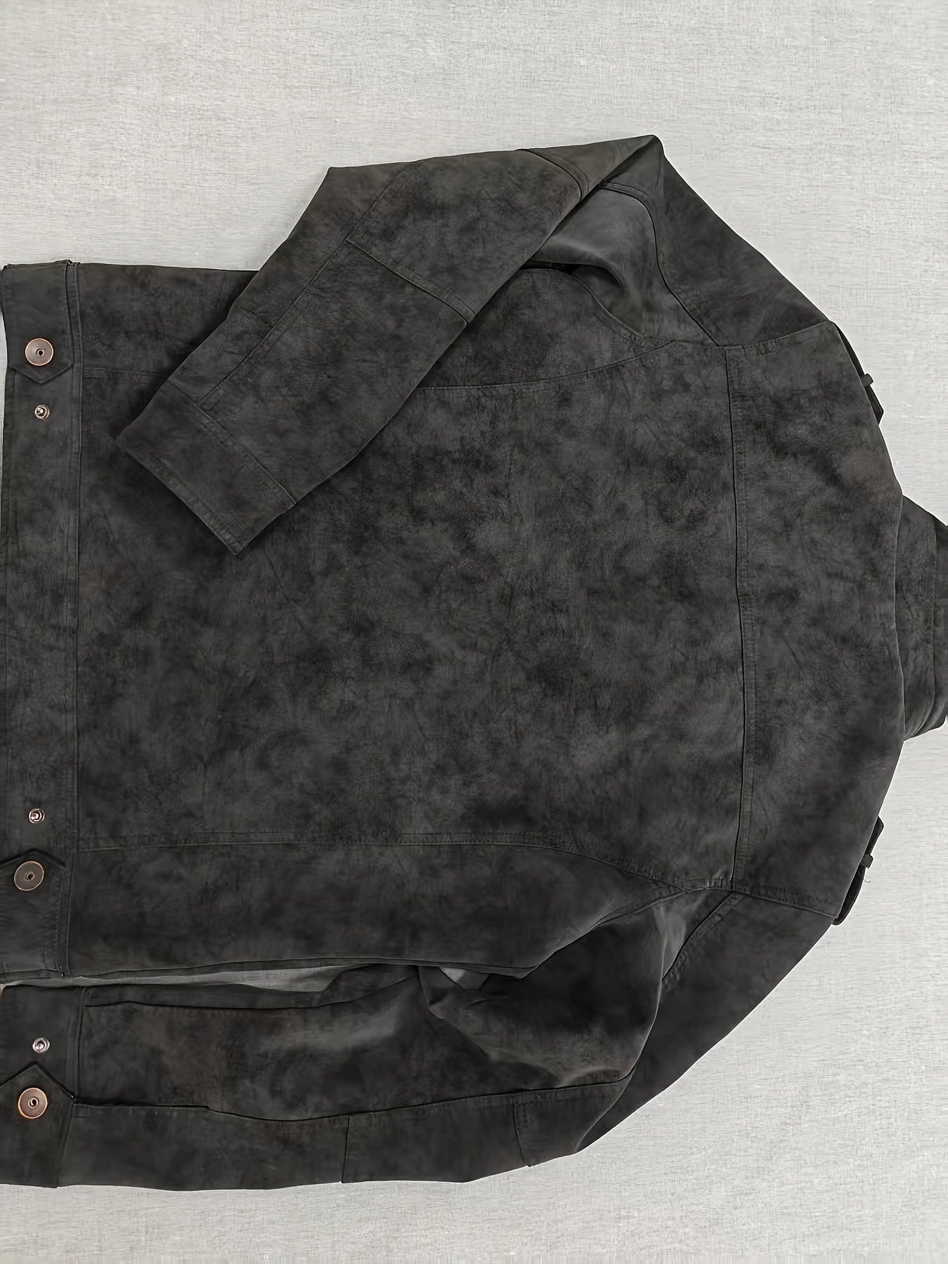 2805A# Giacca Casual Autunno-Inverno con Collo Alto per Giovani Uomini, Stile Workwear