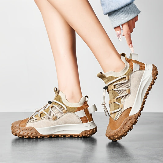 Scarpe da Trekking in Rete Leggera e Traspirante Unisex - Scarpe Sportive Antiscivolo per Tutte le Stagioni con Suole Spesse in EVA/Gomma per Corsa, Alpinismo e Viaggio