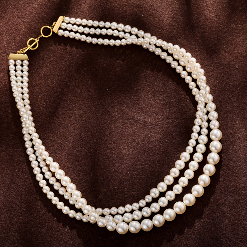 Perle d'acqua dolce in argento 925, regalo per la Festa della Mamma e San Valentino, effetto sbiancante beige chiaro, miglioramento del temperamento, ideale per occasioni sociali, feste e cerimonie adulte, gioiello elegante essenziale per donne, con scato