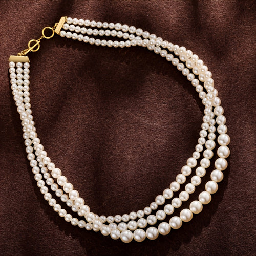 Perle d'acqua dolce in argento 925, regalo per la Festa della Mamma e San Valentino, effetto sbiancante beige chiaro, miglioramento del temperamento, ideale per occasioni sociali, feste e cerimonie adulte, gioiello elegante essenziale per donne, con scato