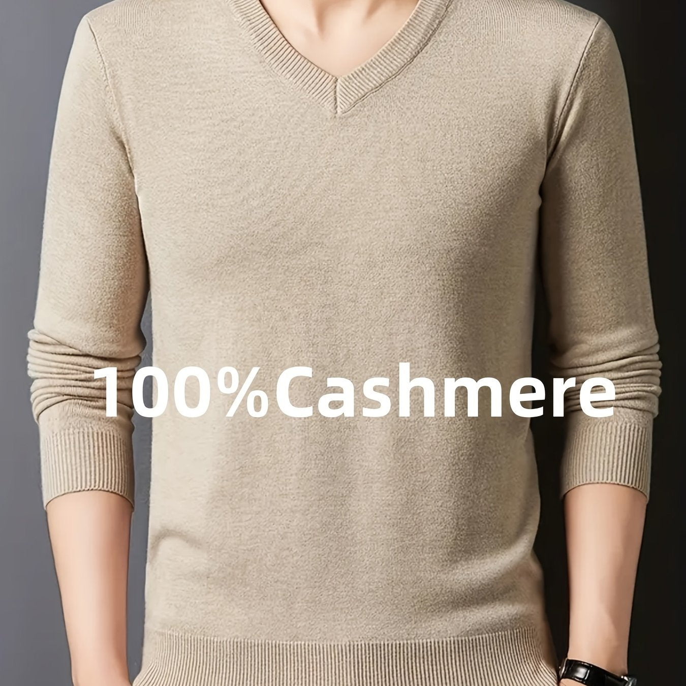 Maglione da uomo, casual e confortevole, adatto per strati di lavoro, tessuto morbido, molto caldo.