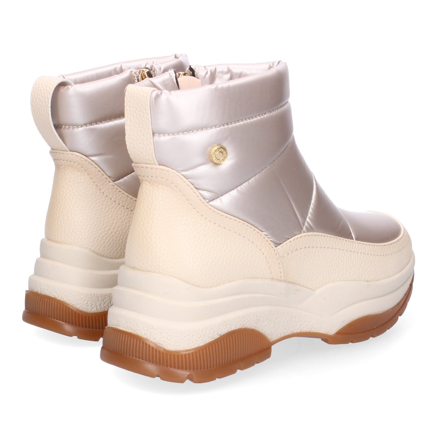 Stivaletti Piatti da Donna, Comodi ed Eleganti, Imbottiti con Chiusura a Zip Laterale