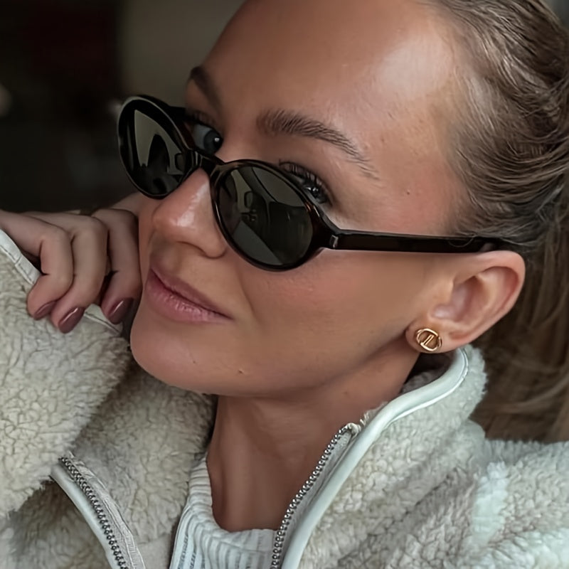 Occhiali Ovali - Stile Retro Minimalista 2025 Nuovo Moda per Donne
