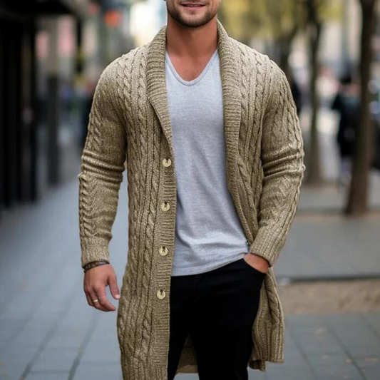 Milano Jacquard Cardigan