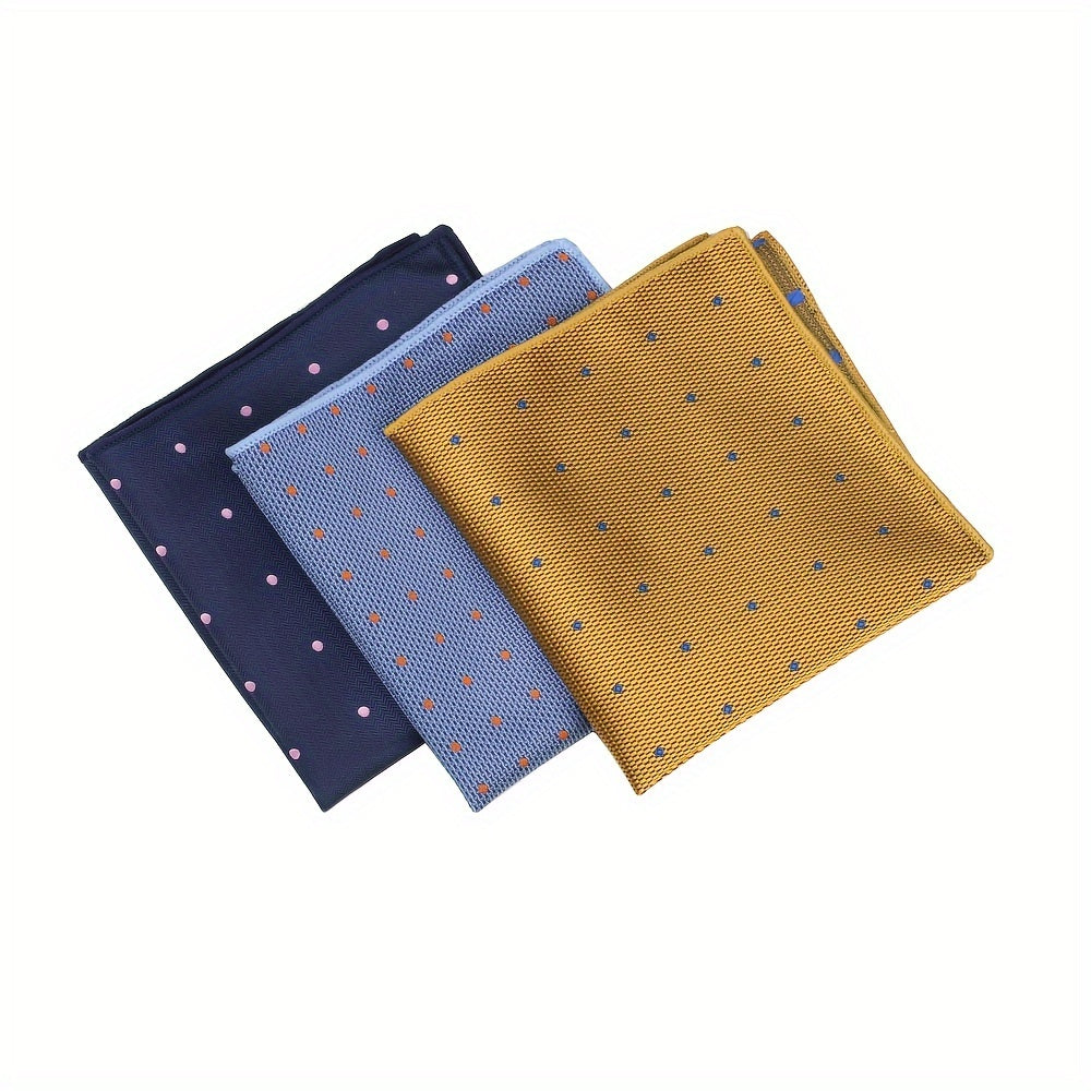 Set Casual di Fazzoletti da Taschino e Sciarpa da Uomo in 8 Colori, Decorazione di Moda per Gentiluomini