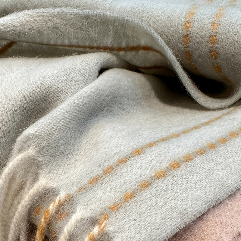 Sciarpa in Lana da Donna - Morbida e Calda per l'Inverno, Elegante Grigio/Nero/Marrone/Beige/Blu Navy/Carbone, Versatile Sciarpina & Scialle adatta a Outfit Casual o Formali, Accessorio Confortevole Quotidiano ed Occasionale Speciale – Facile Manutenzione