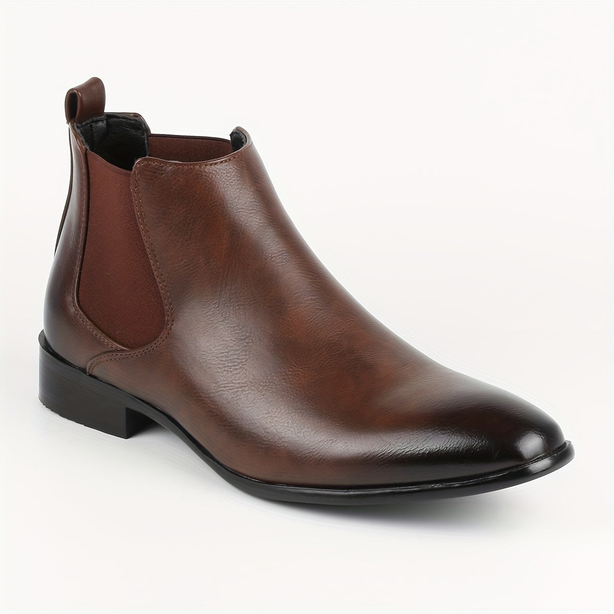 Stivaletti Chelsea da uomo Stivaletti eleganti Stivaletti casual Stivaletti alla caviglia Slip On Scarpe eleganti per campeggio all'aperto