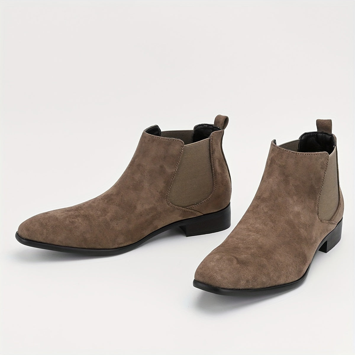 Stivaletti Chelsea da uomo Stivaletti eleganti Stivaletti casual Stivaletti alla caviglia Slip On Scarpe eleganti per campeggio all'aperto