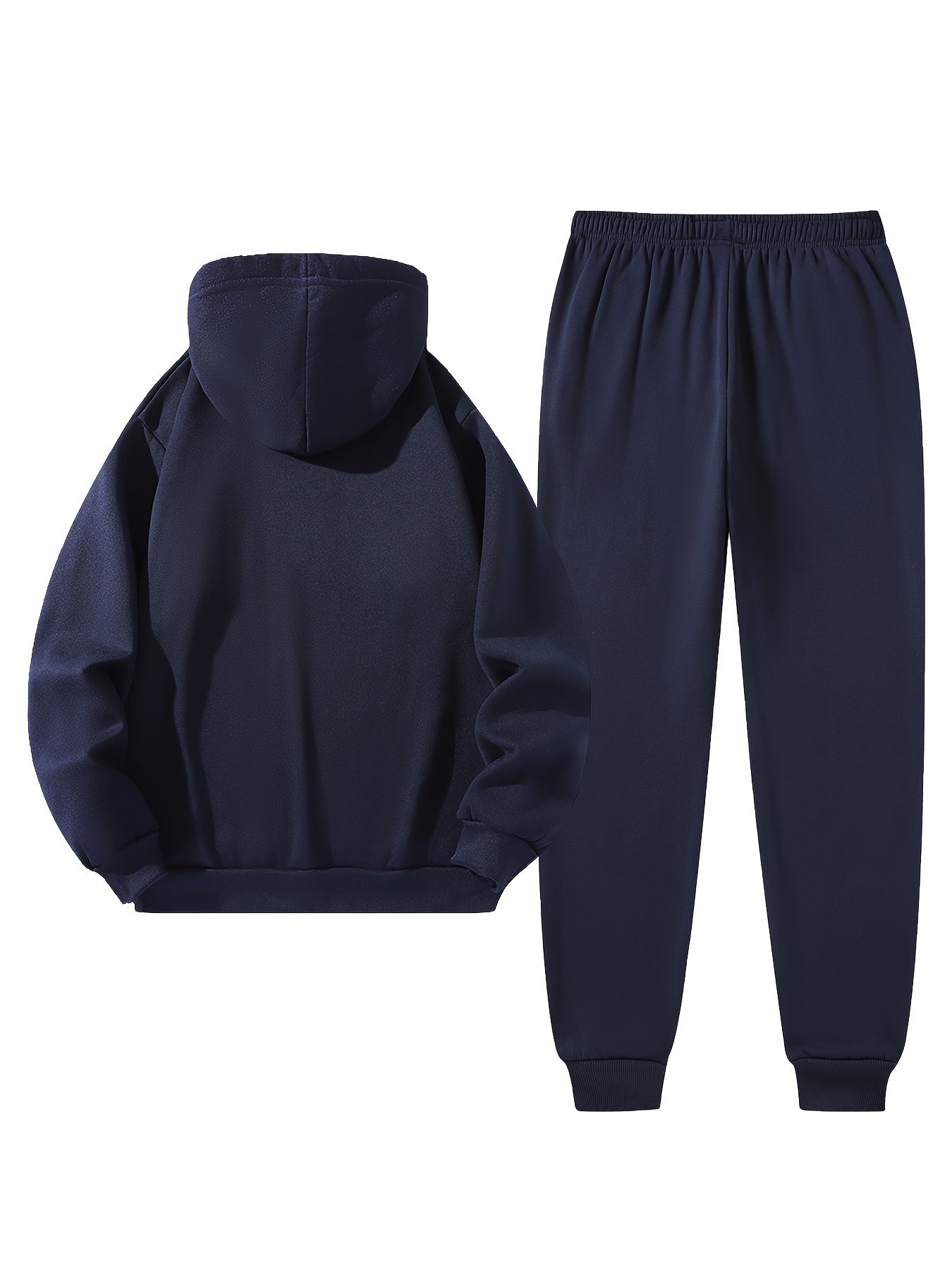 Set da Uomo con Felpa con Cappuccio e Pantaloni Sportivi con Coulisse e Stampa della Parola PARIS