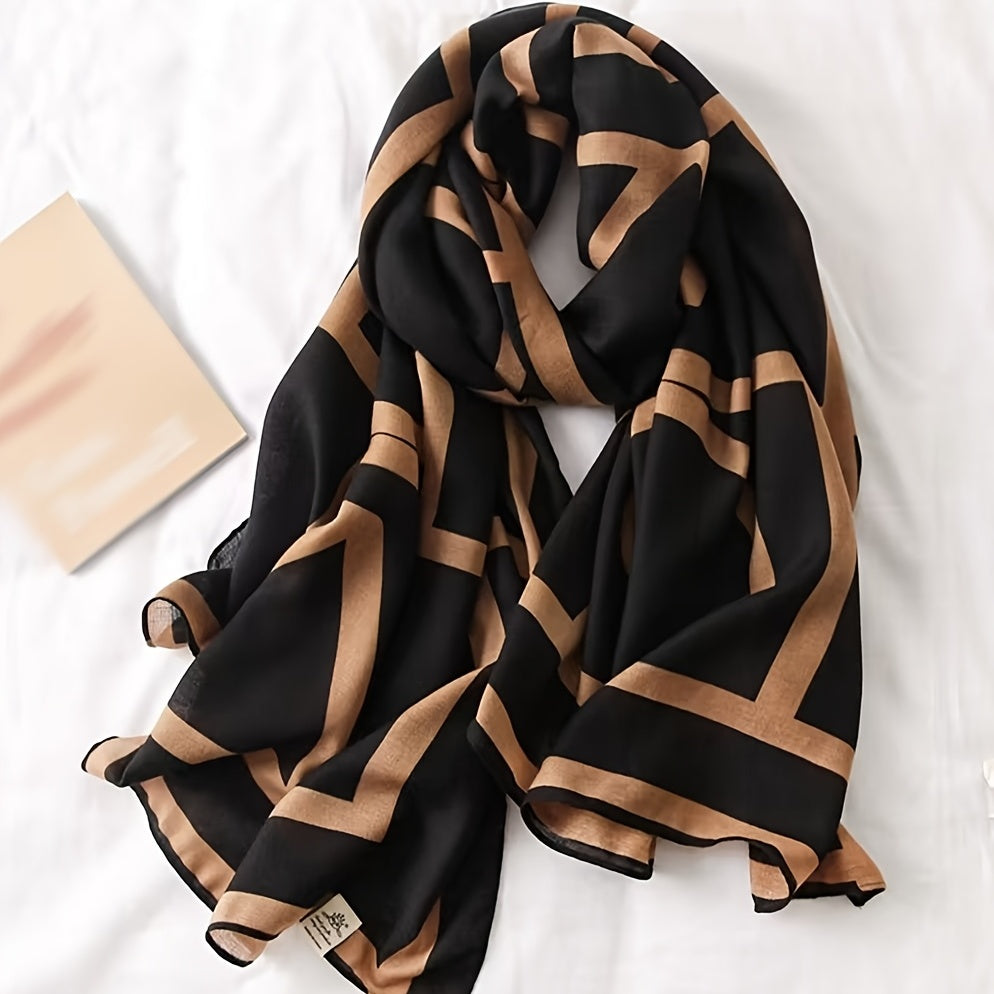 Sciarpa in seta d'imitazione per donne Sciarpa calda invernale Sciarpa scialle Foulard leggero Avvolgere