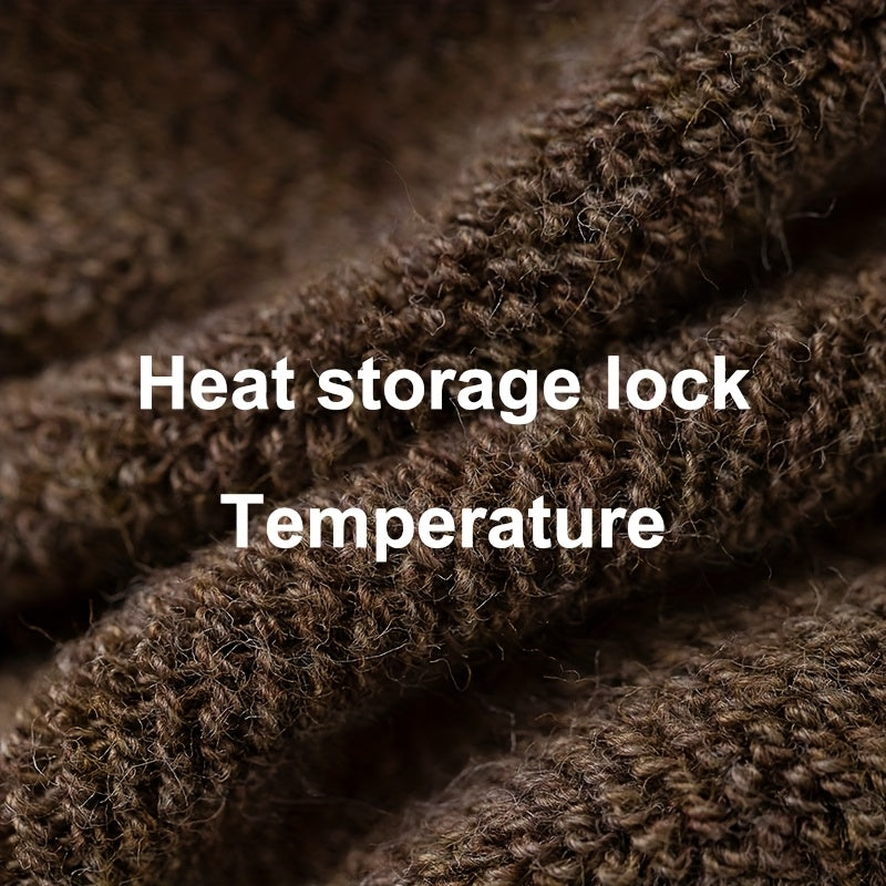 10 Paia di Calzini Lunghi da Uomo Autunno e Inverno Anti-Odore Calzini Caviglia Spessi in Velluto Caldo Calzini Lunghi Alta Caviglia Regalo per Anziani o Amici Calzini Invernali