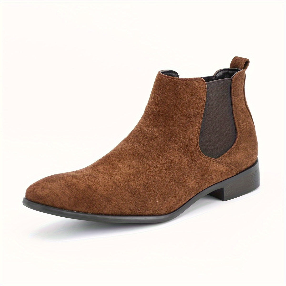 Stivaletti Chelsea da uomo Stivaletti eleganti Stivaletti casual Stivaletti alla caviglia Slip On Scarpe eleganti per campeggio all'aperto