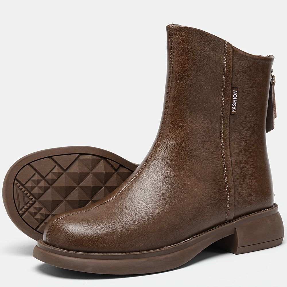 Nuove Stivali Sottili da Donna per Autunno e Inverno con Suola Spessa, Stivali Cilindrici Dritti 3429