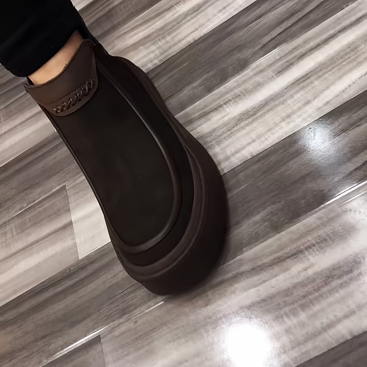 Scarpe Sportive Eleganti Nere alla Caviglia per Uomini e Donne - Tomaia in PU Traspirante, Fodera in Tessuto Confortevole, Suola in PVC Resistente, Chiusura con Lacci, Abbigliamento da Strada Casual per Tutte le Stagioni, Calzature Casual | Scarpe alla Ca