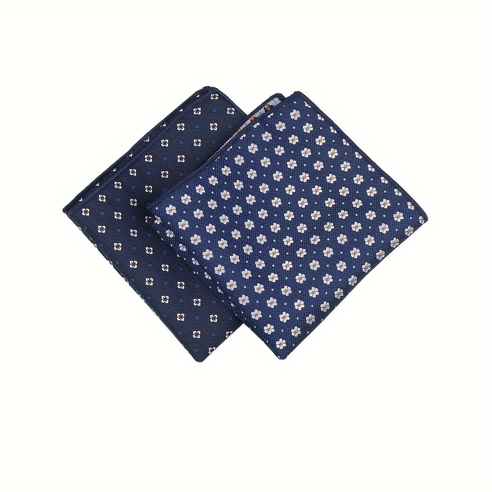 Set Casual di Fazzoletti da Taschino e Sciarpa da Uomo in 8 Colori, Decorazione di Moda per Gentiluomini