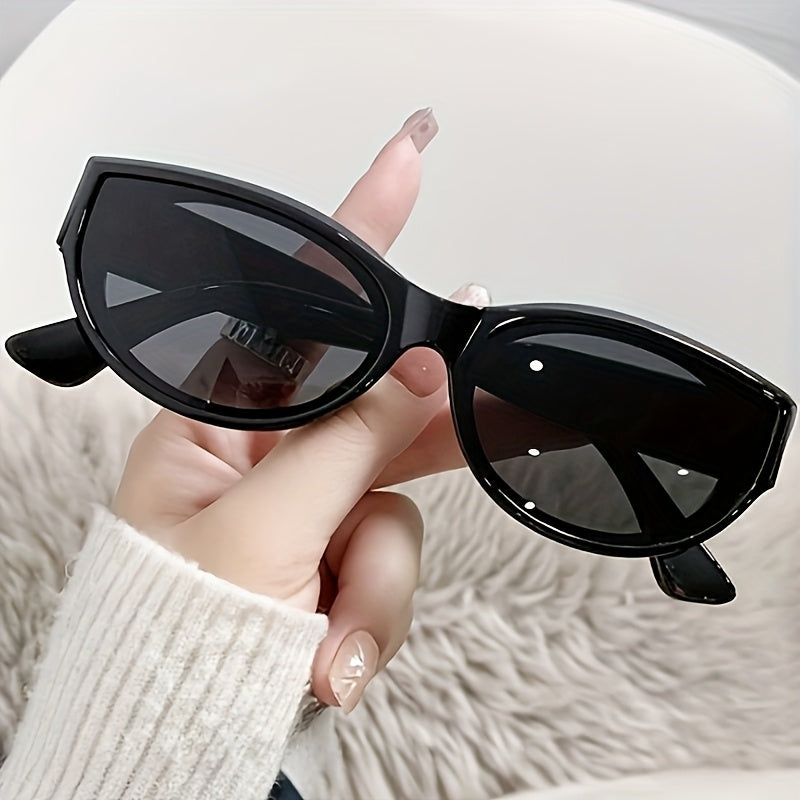 20pcs Occhiali Da Vista Fashion Cat Eye Black Cat Eye Per Donne - Design Hip-Hop Elegante Con Lenti Dure, Perfetto Per Shopping E Attività | Set Di Accessori Alla Moda | Materiale pz, Accessori Eleganti | Occhiali Da Vista Alla Moda | Lenti Di Poliocarbon