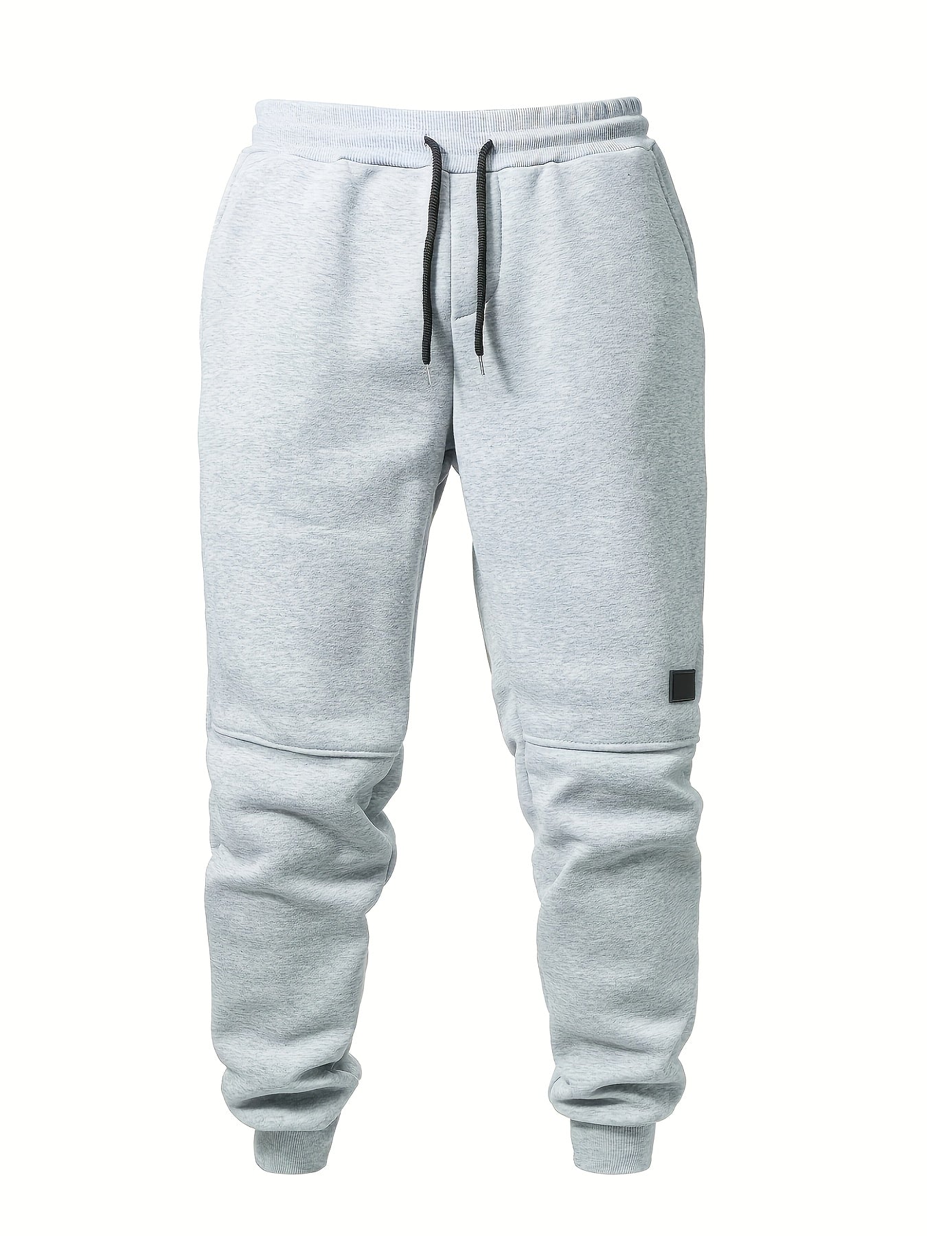3pezzo Pantaloni da Jogging da Uomo con Elastico in Vita e Coulisse - Pantaloni da Jogging Casuali a Tinta Unita, Vestibilità Regolare, Lunghezza alla Caviglia, Comodi per Autunno/Inverno, Pantaloni da Jogging, Pantaloni da Jogging, Pantaloni da Jogging p