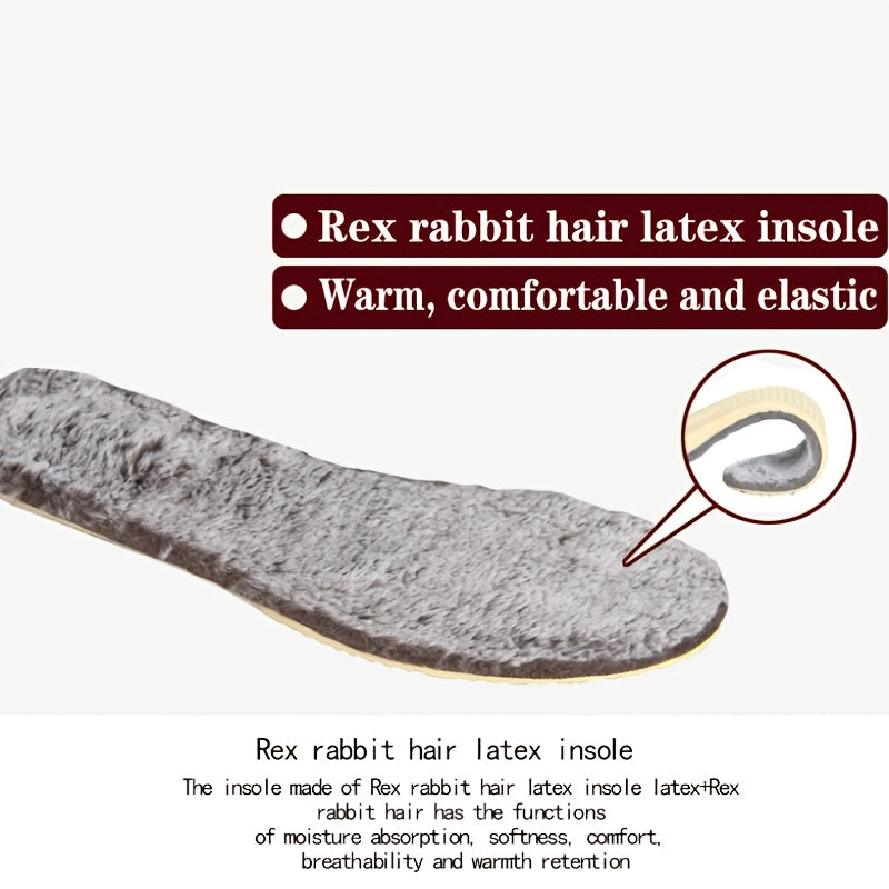 Scarpe in pile calde da uomo, comode stivali antiscivolo per la neve, inverno