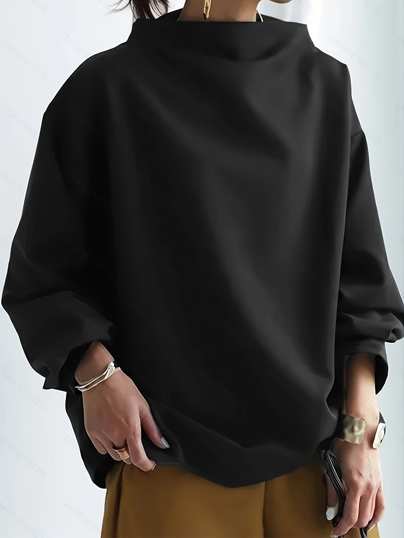2025 New Long Sleeve T-Shirt for Women, Basic Versatile Lightweight Top with Ins Style and Slender Fit Casual Daily Commute Essential Outerwear Layer