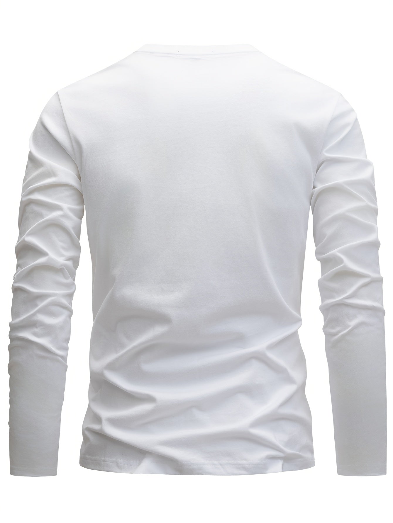 3 Pezzi Magliette 100% Cotone, Collo Tondo Design Casual con Leggera Elasticità Manica Lunga, Sportswear Puro in Jersey per Donna, 100% Personalizzabile Abbigliamento da Relax Outfit Quotidiano Semplice Classico Traspirante Morbido Modellato Multipack Pal