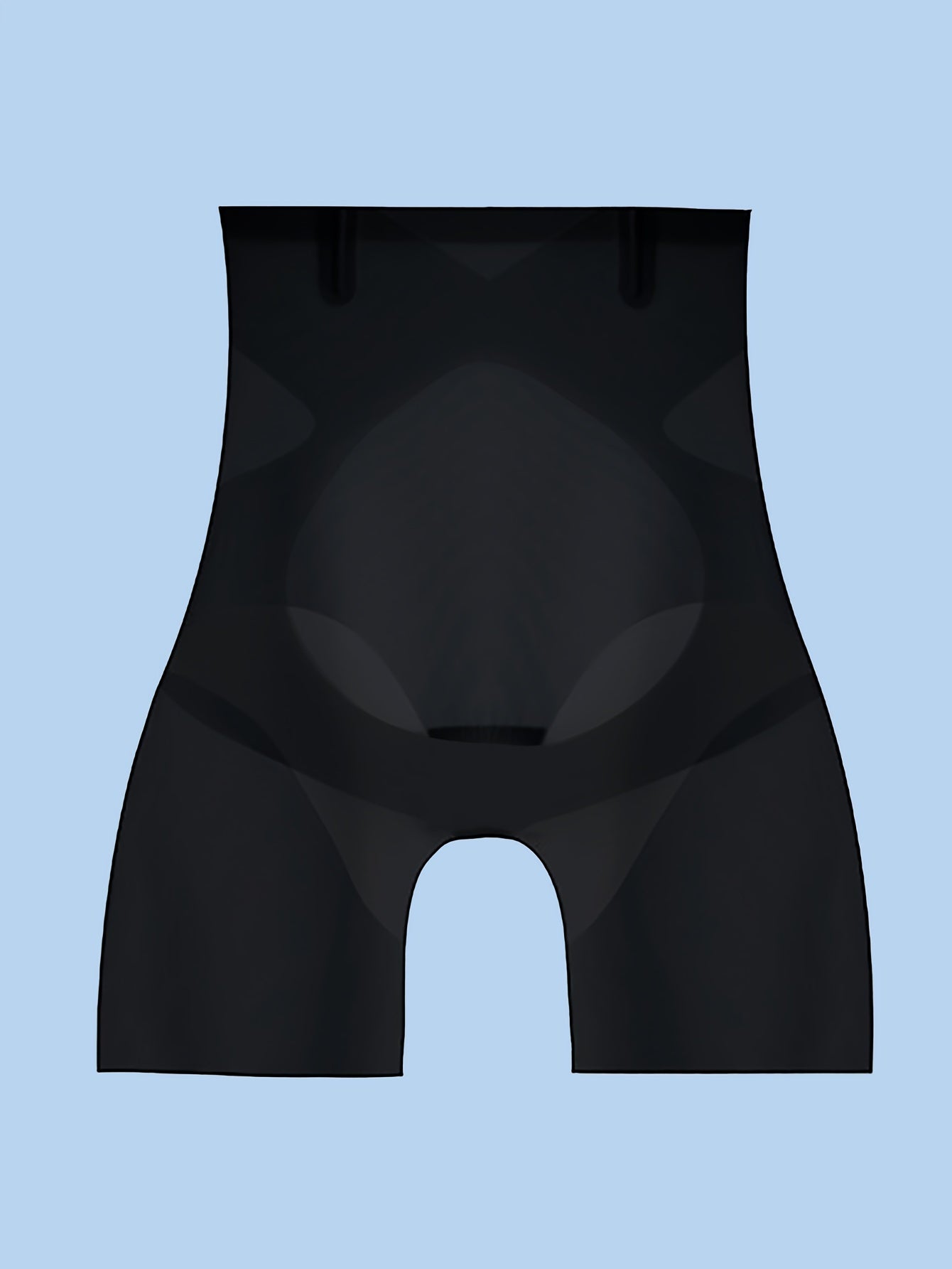 Un paio di leggings ultra sottili a vita alta con rilievo trasparente sul retro.