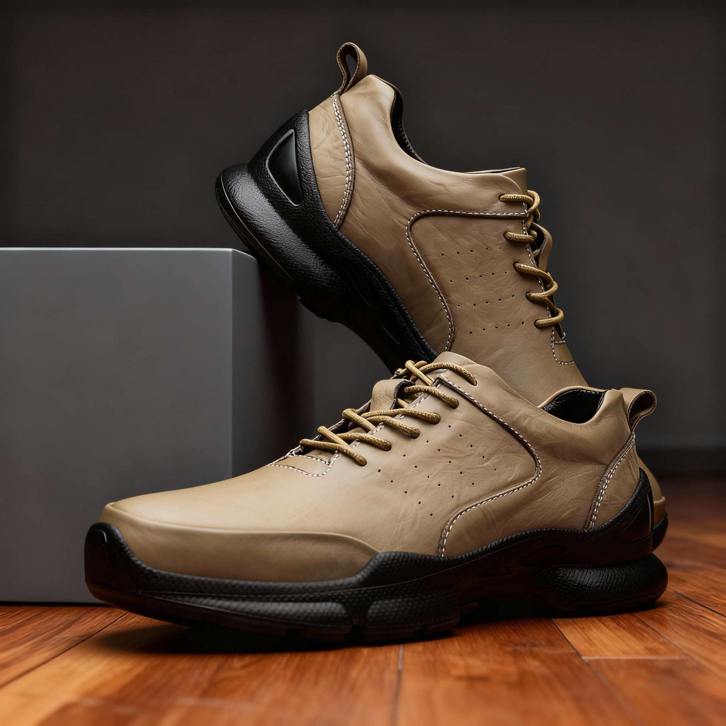 William Brooks Leather Sneakers