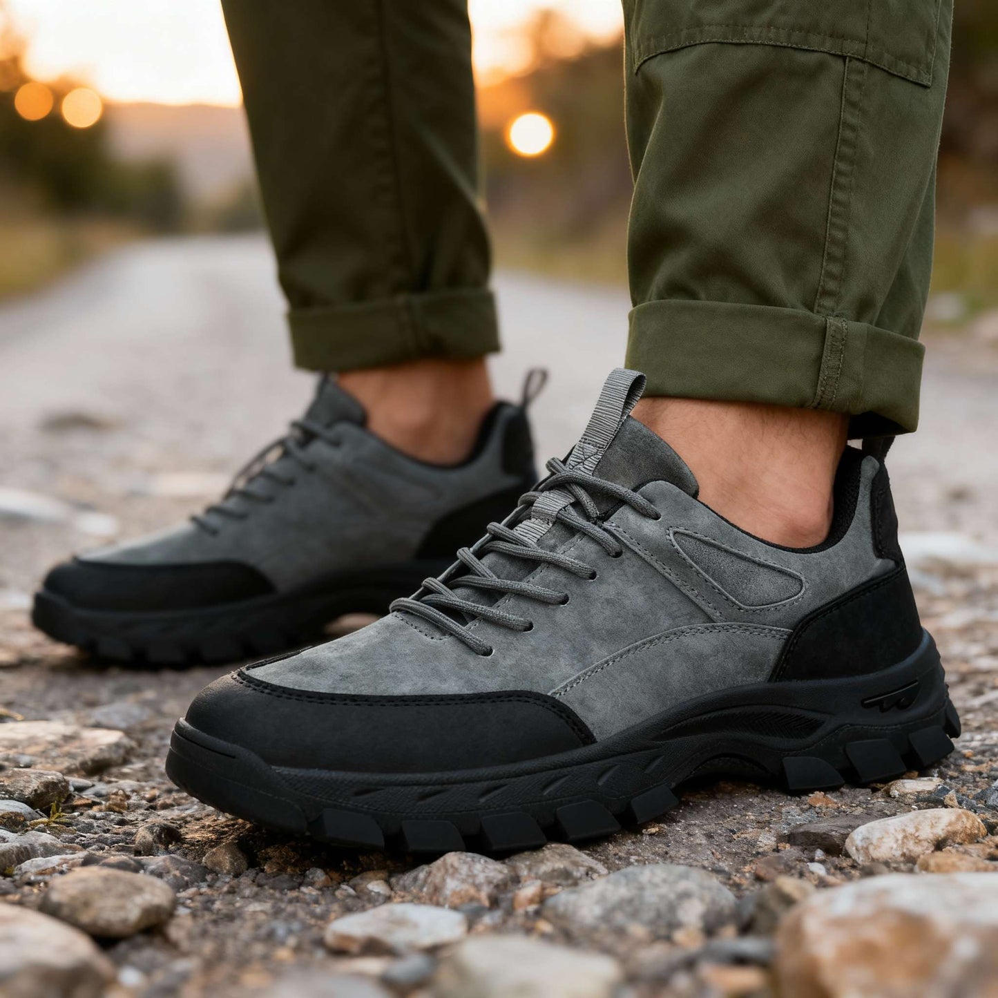 Blaze Road Leather Sneakers