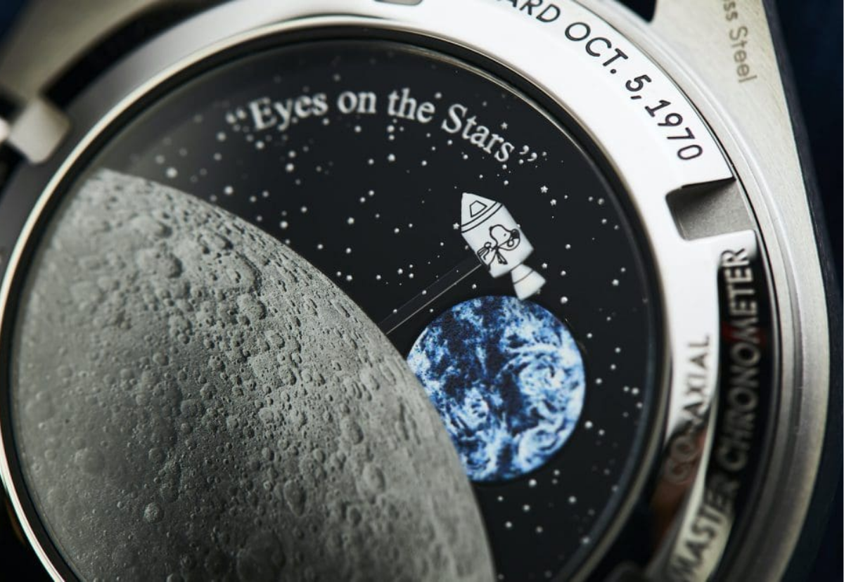 Solvane Watch - Silver Snoopy Omega